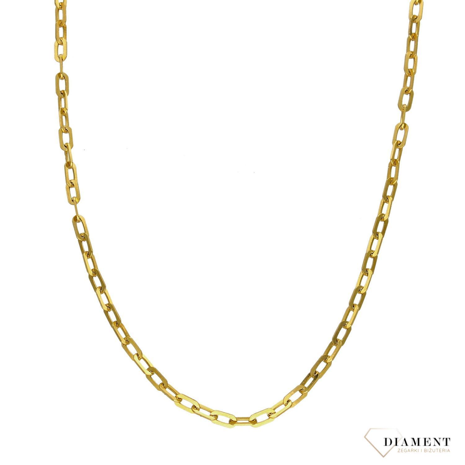 Złoty łańcuszek 585 prosty wzór 2 mm DIA-LAN-1239-585 2mm ✅ Złoty łańcuszek o prostym splocie wykonany z najwyższej jakości złota próby 585 ✅ Złoty łańcuszek to idealny dodatek pasujący na każdą okazję ✅11.jpg